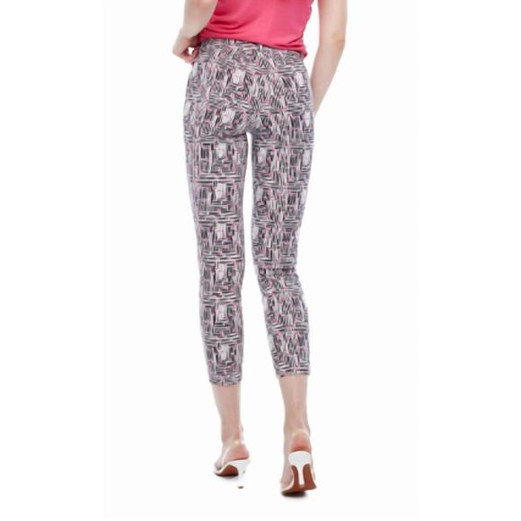 NEW I LOVE TYLER MADISON gwyneth trouser pant in maze - Picture 3 of 3